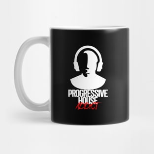 Progressive House Addict - White Mug